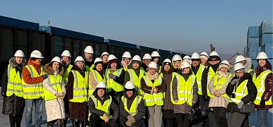 A Delegation of Journalists Visits the "Artem" Transport and Logistics Center (TLC)